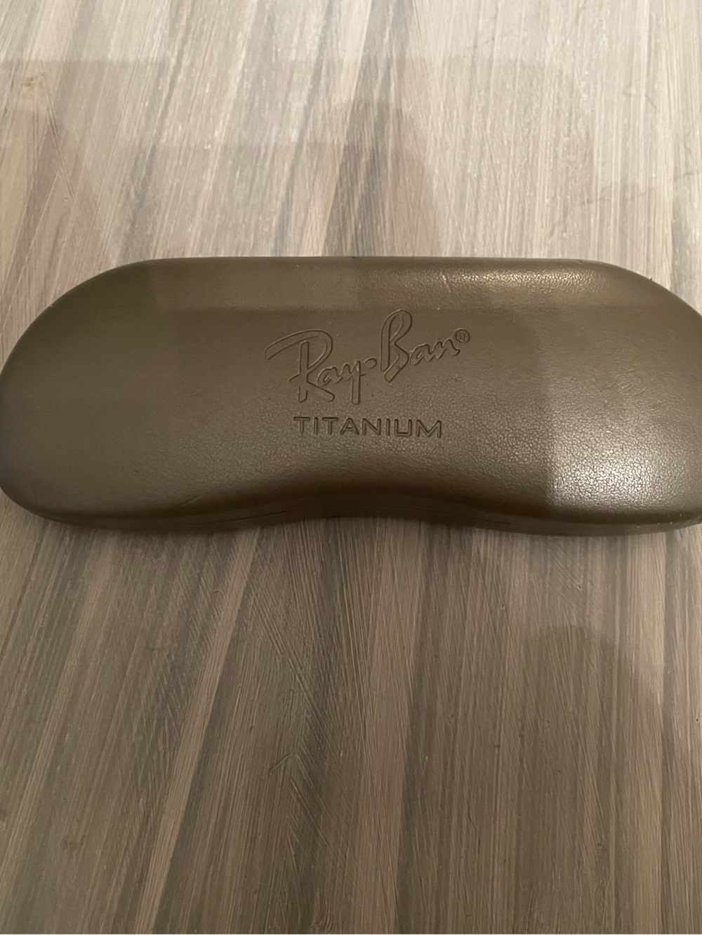 Ray-Ban Titanium Grey Eyeglass/Sunglass Case